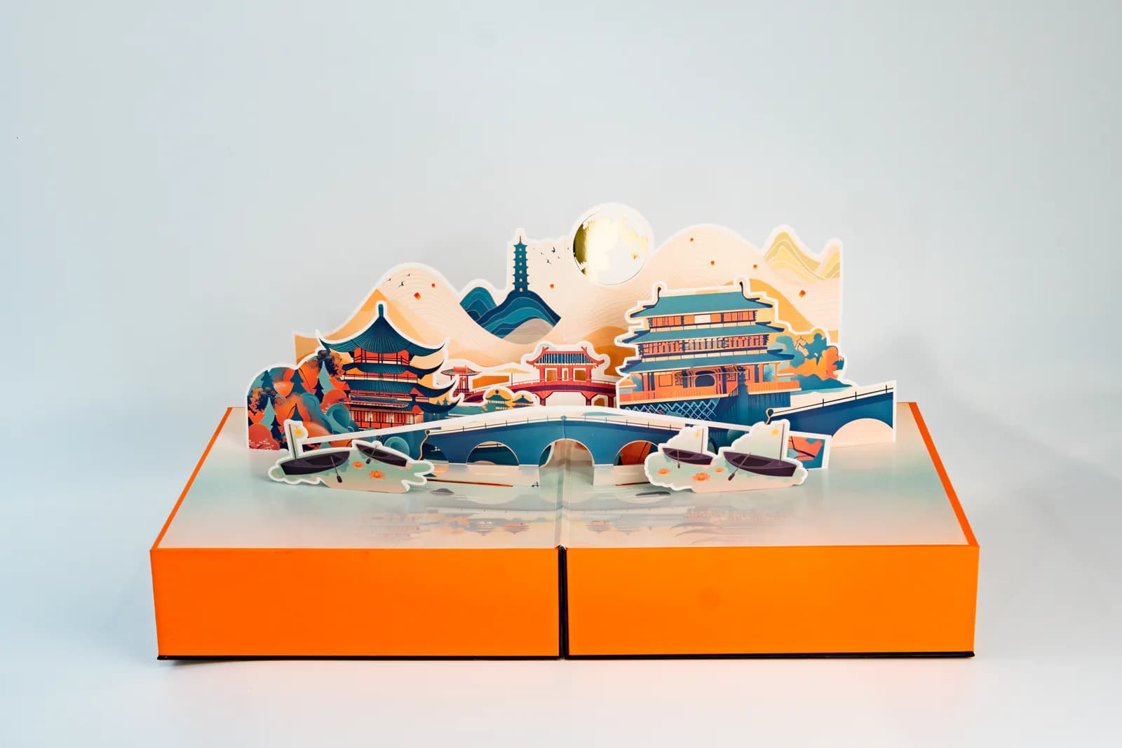 PAPILLON mooncake on single tray